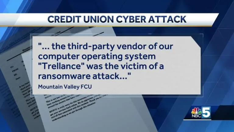 Credit Union Ransomware Image