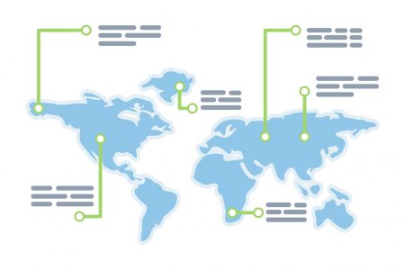 World map information