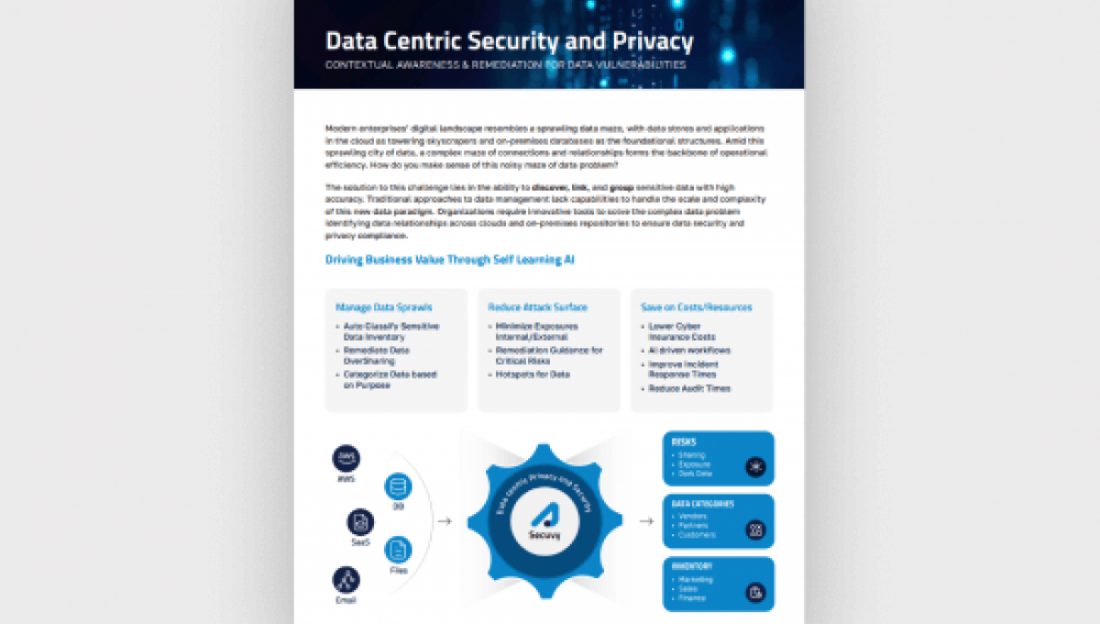 Secuvy Solution Brief – DSPM